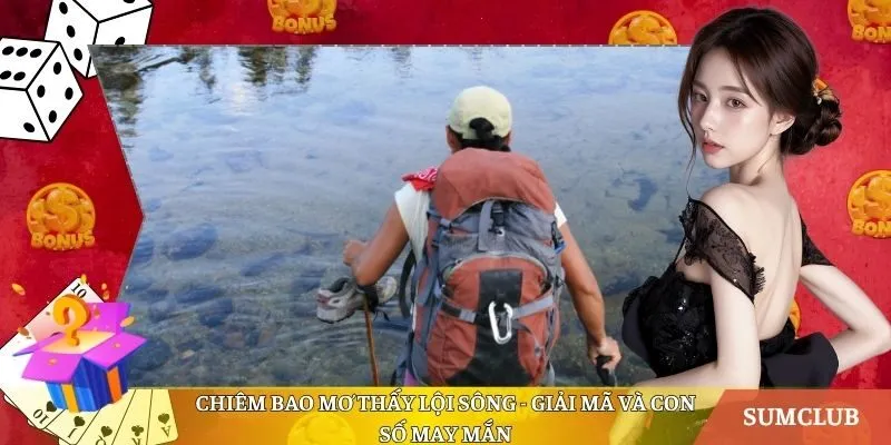 mơ thấy lội sông