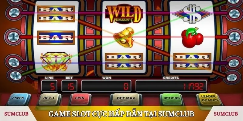 Game slot cực hấp dẫn tại Sumclub 