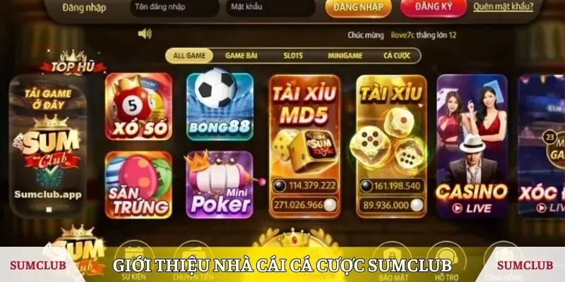 Thông tin giới thiệu nhà cái cá cược SUMCLUB